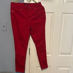 Red Women's Jeans size 8